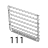 Supporto laterale SX, 6 teglie Unox XL 413