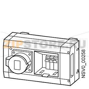 BD01-AK2M1/CEE165A163 TAP-OFF UNIT Siemens BVP:034280 
