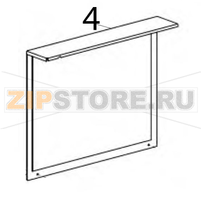 Kit electronics cover Zebra 90XiIII Plus Kit electronics cover Zebra 90XiIII PlusЗапчасть на деталировке под номером: 4