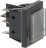 BUTTON CHANGE OVER BIP. BLACK 16A 250V