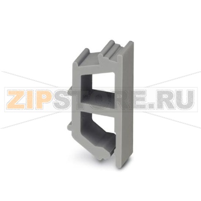 Заглушки Phoenix Contact B/DFK Ширина: 6 мм, Цвет: cерый.Минимальный заказ: 100 шт.Упаковка: 100 шт.