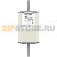 Предохранитель, 450 A, AC 1250 В, 100 кА, size 1, 53x66x138 мм, aR, DIN, IEC Eaton FUSE 450A 12