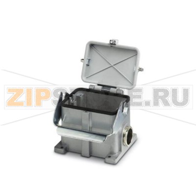 Приборный корпус с одной защелкой Phoenix Contact HC-B 48-SMLD-100/M1PG29 высота 100 мм, с резьбовым соединением, 1x Pg29, с защитной крышкой.Минимальный заказ: 1 шт.Упаковка: 1 шт.