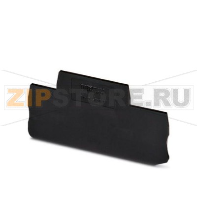 Концевая крышка для TERMITRAB TT-STTB-... Phoenix Contact TT-D-STTB BK ширина: 2,2 мм, цвет: черный.Минимальный заказ: 50 шт.Упаковка: 50 шт.