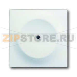 Заглушка с суппортом, белый бархат ABB 2CKA001753A0166 