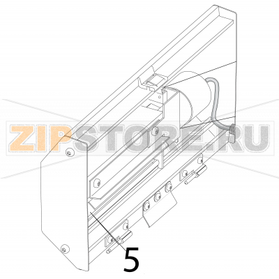 Spring Intermec PX4i Spring Intermec PX4iЗапчасть на деталировке под номером: 5Название запчасти на английском языке: Spring Intermec PX4i.