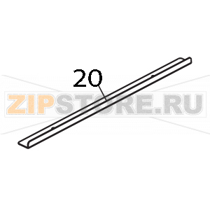 Staffa sottopiani gold PG finito Elettrobar Fast 80D Staffa sottopiani gold PG finito Elettrobar Fast 80DЗапчасть на деталировке под номером: 20