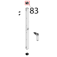 Tappo estetico colonnina porta Unox XBC 815G