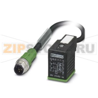 Кабель для датчика / исполнительного элемента Phoenix Contact SAC-3P-M12MS/ 1,5-PUR/B-1L-S