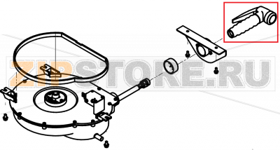 Hand-shower for retractable hand shower P3 CONVOTHERM OES 10.10   Hand-shower for retractable hand shower P3 CONVOTHERM OES 10.10Запчасть на сборочном чертеже под номером: G011Название запчасти на английском&nbsp;языке:&nbsp;Hand-shower for retractable hand shower P3 CONVOTHERM OES 10.10