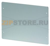 Плата передняя для BC и RD, 2 mm, алюминий, прозрачно анодированный Bopla FP 6000 I