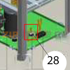Solenoid valve Hurakan HKN-BQ58P Solenoid valve Hurakan HKN-BQ58PЗапчасть на деталировке под номером: 28