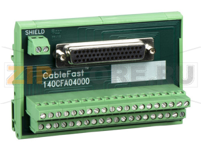 Блок клеммный, 32 контакта Schneider Electric 140CFA04000 