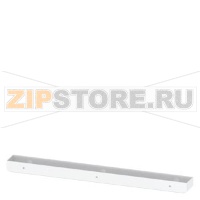SIVACON, Roof tray rim, for cabinet side IPX1, T: 400 mm, RAL 7035 Siemens 8MF1004-2VB