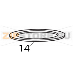 Guarnizione condotto infer. LA40 Elettrobar Fast 30 Guarnizione condotto infer. LA40 Elettrobar Fast 30Запчасть на деталировке под номером: 14