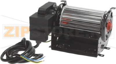 TANGENTIAL FAN 90 mm LEFT W/CABLE 