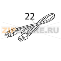 Power cord US Toshiba TEC B-SX5T-TS12/22-QQ