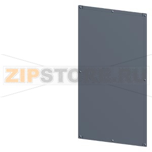 SIVACON, grid, for upgrade from IP2X to IP4X, W: 500 mm, zinc-plated Siemens 8MF1050-2HM 