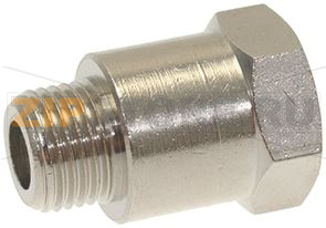 RACCORDO ø 1/8M-1/8F H16 mm 