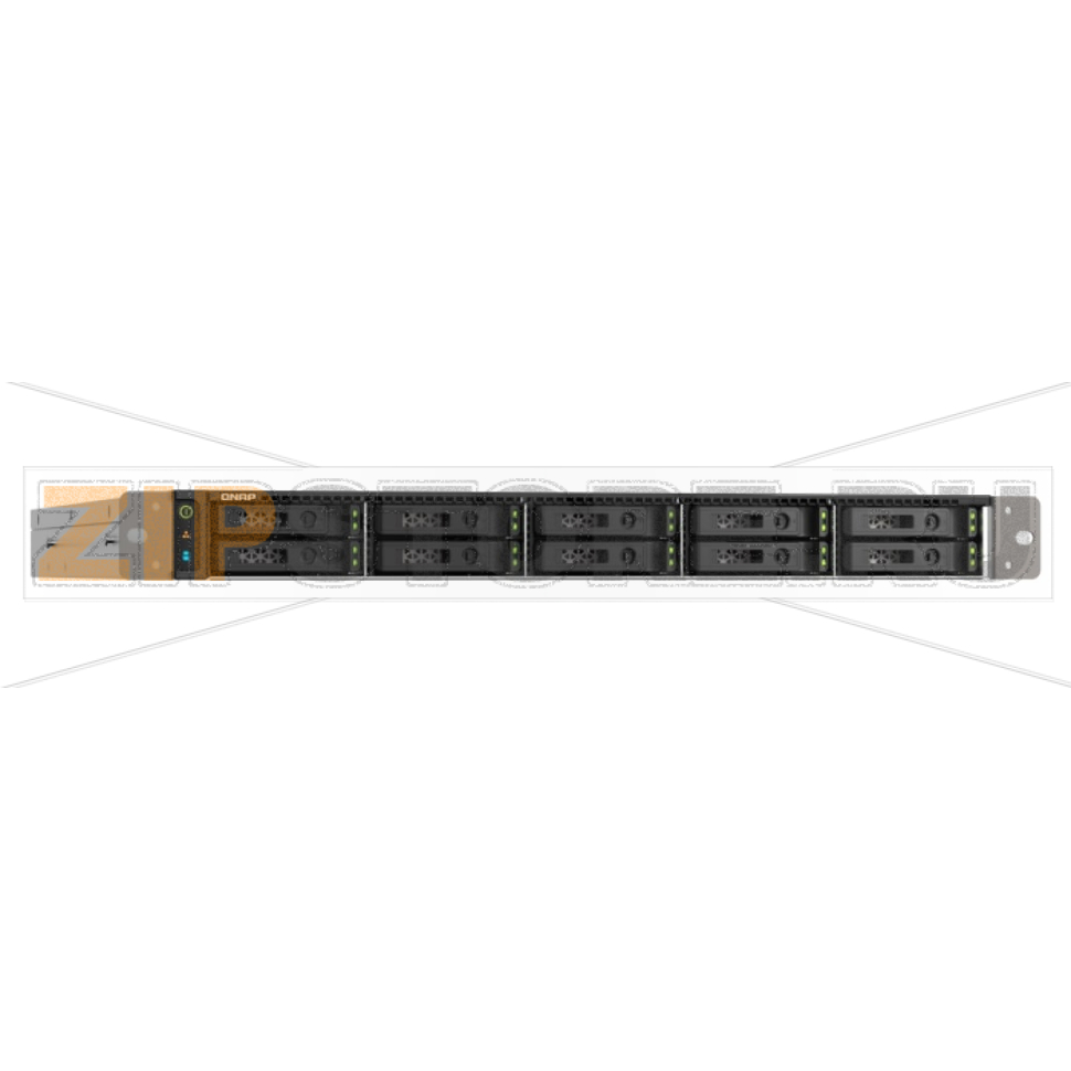 Накопитель сетевой QNAP TS-H1090FU 