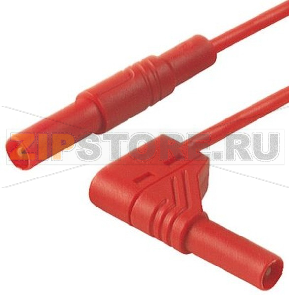 Провод испытательный 1 м, 32 А, 1000 В/AC/DC, красный Hirschmann 934083101 