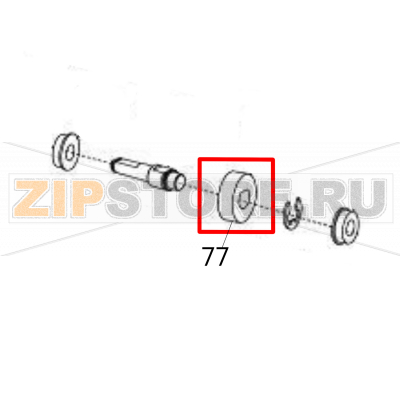 Gear (1*16) Sato DR308e Gear (1*16) Sato DR308eЗапчасть на деталировке под номером: 77Название запчасти на английском языке: Gear (1*16) Sato DR308e.