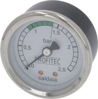 PUMP PRESSURE GAUGE ø 52 mm 0÷2.5 bar