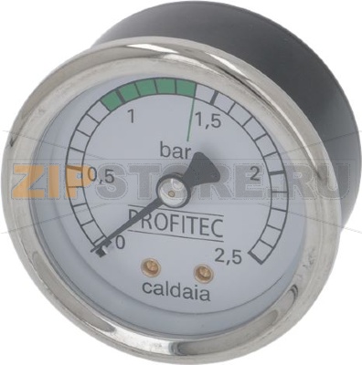 PUMP PRESSURE GAUGE ø 52 mm 0÷2.5 bar 