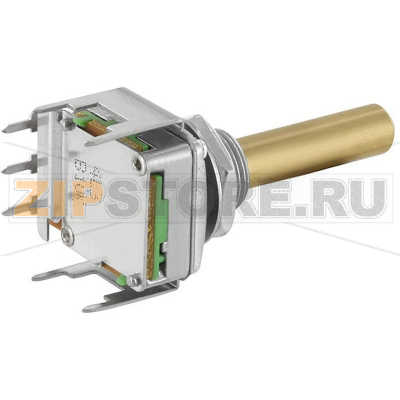 Потенциометр поворотный, моно, 0.2 Вт, 100 кОм, 1 шт Alpha RD1601F40F430RB100KM 