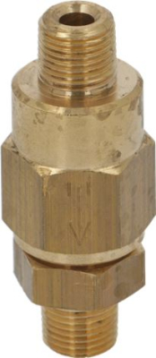 NON-REFLECTION VALVE ø 1/8 M-1/8 M NPT 