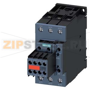 КОНТАКТОР, 3-ПОЛ., 37КВТ/АС3/400В, 2NO+2NC, AC 110V50HZ,120V60HZ, WITH PLUGGED-IN ВАРИСТОР, SIZE S2, SCREW TERMINAL, AUXILIARY CONTACT INSEPARABLE Siemens 3RT2038-1CK64-3MA0 