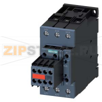 КОНТАКТОР, 3-ПОЛ., 37КВТ/АС3/400В, 2NO+2NC, AC 110V50HZ,120V60HZ, WITH PLUGGED-IN ВАРИСТОР, SIZE S2, SCREW TERMINAL, AUXILIARY CONTACT INSEPARABLE Siemens 3RT2038-1CK64-3MA0