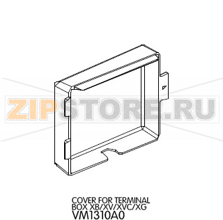 Cover for terminal box Unox XVC 305 Cover for terminal box Unox XVC 305Запчасть на деталировке под номером: 98Название запчасти на английском языке: Cover for terminal box Unox XVC 305