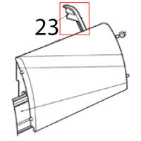 Cornice sportello DX Scotsman AF 206