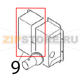 Heat element bracket Angelo Po FM1221E1 Heat element bracket Angelo Po FM1221E1Запчасть на деталировке под номером: 9