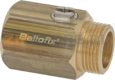 СЛИВНОЙ КРАН Ø 3/4&quot;M-1/2&quot;M 