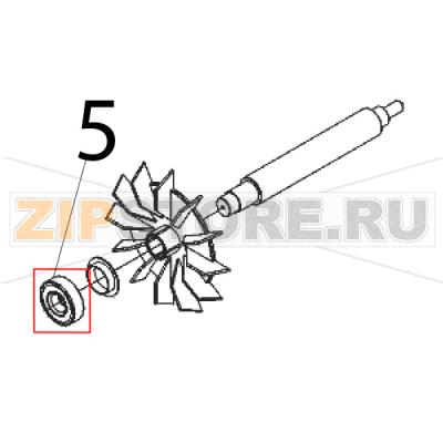 Cuscinetto 6203 ZZ Sirman TC 12 E Cuscinetto 6203 ZZ Sirman TC 12 EЗапчасть на деталировке под номером: 5