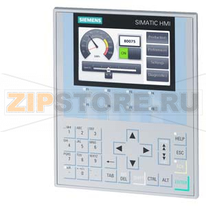 SIMATIC KP400 COMFORT, ПАНЕЛЬ ОПЕРАТОРА SIMATIC HMI СЕРИИ COMFORT, УПРАВЛЕНИЕ КЛАВИШАМИ, 4&quot; ШИРОКОФОРМАТНЫЙ TFT-ДИСПЛЕЙ (16 МЛН. ЦВЕТОВ), ИНТЕРФЕЙСЫ PROFINET И MPI/PROFIBUS DP, 4 МБ ПАМЯТИ ПОЛЬЗОВАТЕЛЯ, WINDOWS CE 6.0, НАСТРОЙКА В WINCC COMFORT V11 Siemen 