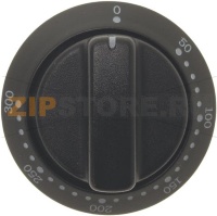 KNOB BLACK ø 58 mm 50-300°C