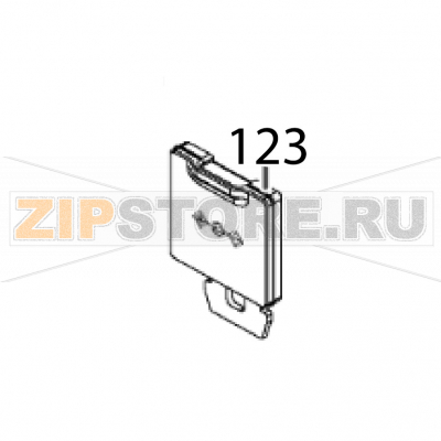 DC Jack cover Sato FX3-LX DC Jack cover Sato FX3-LXЗапчасть на деталировке под номером: 123Название запчасти на английском языке: DC Jack cover Sato FX3-LX.