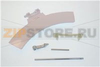 GLASS DOOR HANDLE WHITE ELECTROLUX 40552