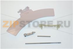 GLASS DOOR HANDLE WHITE ELECTROLUX 40552 