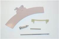 GLASS DOOR HANDLE WHITE ELECTROLUX 40552