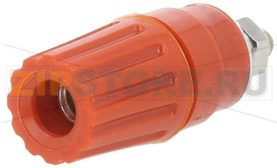 Гнездо 4 мм, 35 А, 60 В/DC, красное Hirschmann PKI 110 RT 