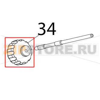Man. tir. paralam. LNR Sirman Palladio 350 Top Man. tir. paralam. LNR Sirman Palladio 350 TopЗапчасть на деталировке под номером: 34
