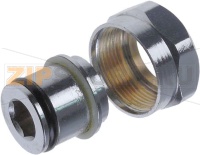 RACCORDO ADATTATORE ø 3/8NPT - 20 mm