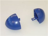 COPPIA COPERCHI CERNIERE BLU