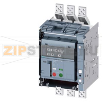 withdrawable circuit breakers with guide frame and PSS 3-pole, frame size 0, IEC In=630A to 690V, 50/60Hz AC Icu=42kA at 415V Icu=42kA at 500V ETU360 electronic trip units LSIG rotary coding switch with tripped signaling switch, RTC and  4Aux auxiliary sw