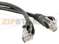 Hyperline PC-LPM-UTP-RJ45-RJ45-C5e-0.15M-LSZH-BK Патч-корд U/UTP, Cat.5е, LSZH, 0.15 м, черный