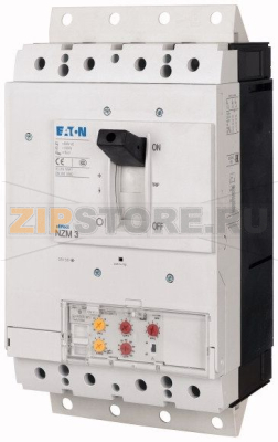 Выключатель автоматический втычной 400А, 4 полюса, 150кА Eaton NZMH3-4-VE400-SVE 